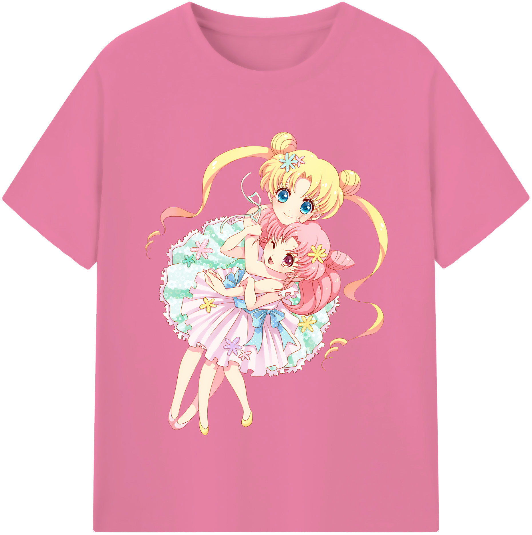 （画像用） 美少女戦士セーラームーン 愛野 美奈子 あいの みなこ Sailor Moon Aino Minako 綿100％半袖Tシャツ（フロントプリント）